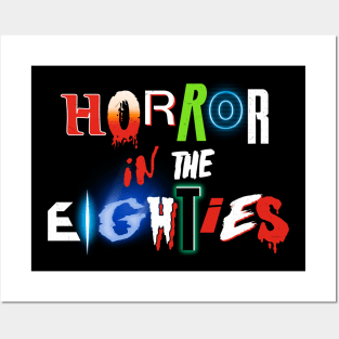 Horror in the 80s Posters and Art